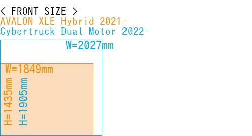 #AVALON XLE Hybrid 2021- + Cybertruck Dual Motor 2022-